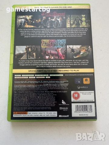 Grand Theft Auto: Episodes From Liberty City за Xbox 360/Xbox one, снимка 2 - Игри за Xbox - 54430248