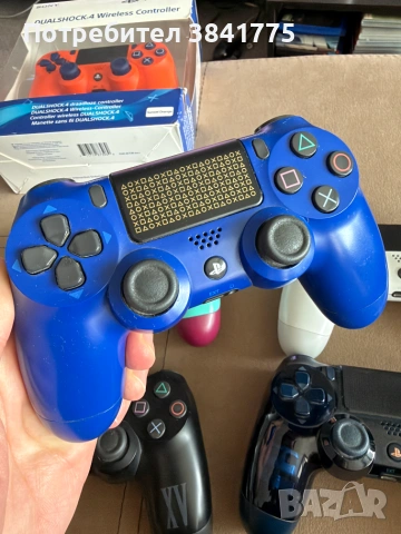 Dualshock контролери употребявани, комплект от 6 за PlayStation 4, снимка 12 - Аксесоари - 55035084