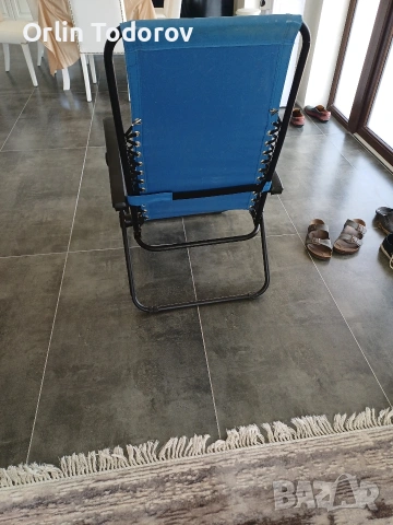Продам сгъваем стол, шезлонг, снимка 2 - Столове - 54244423