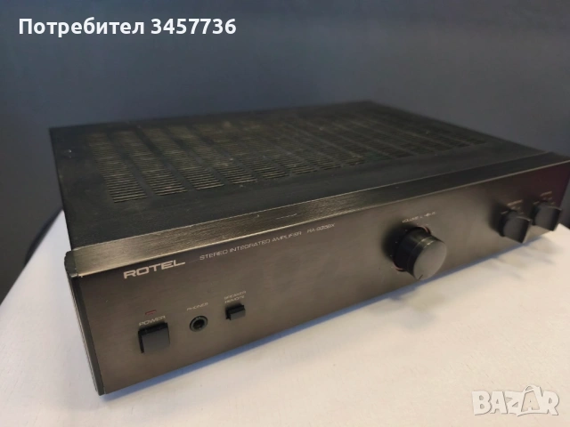 Стерео Усилвател Rotel RA-935BX С проблем, снимка 3 - Ресийвъри, усилватели, смесителни пултове - 54759671