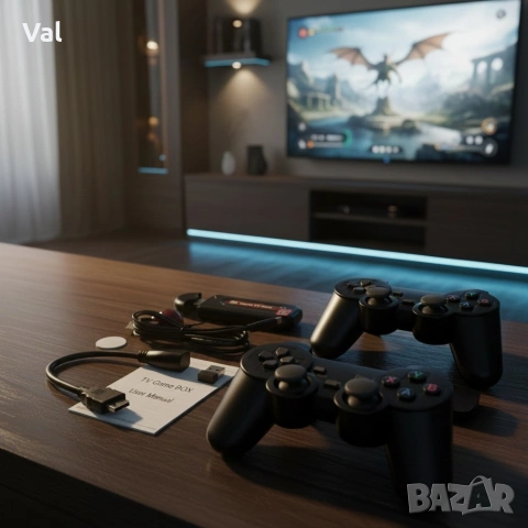 Q9Pro Game TV Stick – Вашият Портал към 49,000+ Игри и 4K Ultra HD Забавление, снимка 3 - Други игри и конзоли - 54811601