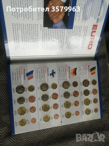 Първият Евромонети Албум 2002, снимка 3 - Нумизматика и бонистика - 55224120