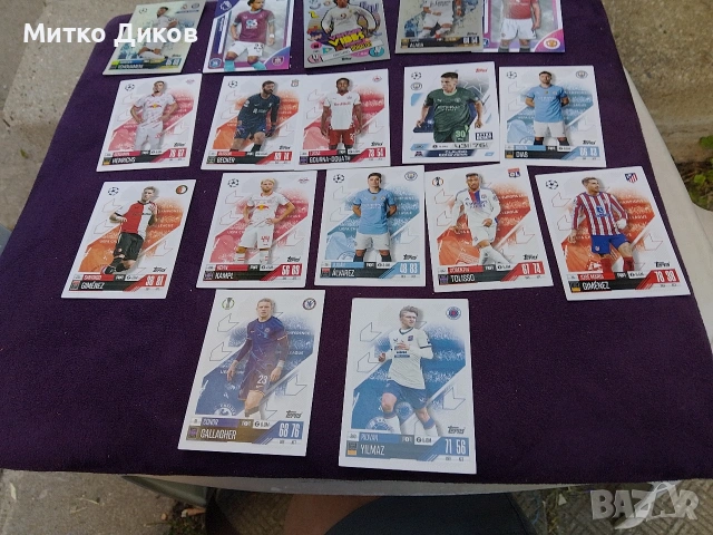 Колекционерски футболни карти Topps Match Attax и Eng.Premier League 54броя нови, снимка 11 - Футбол - 54965091