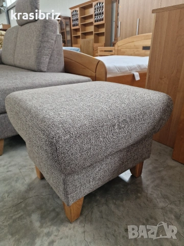 Диван с Табуретка -внос от Германия! , снимка 8 - Дивани и мека мебел - 54365927