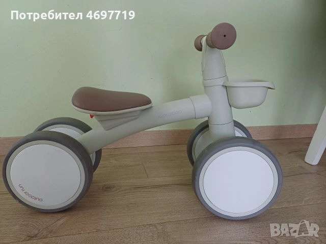 Баланс колело KikkaBoo Zipi Mint, снимка 3 - Детски велосипеди, триколки и коли - 54727060