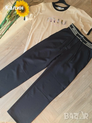 Дамски комплекти Miu Miu - два цвята - Ликвидация - 20€, снимка 2 - Спортни екипи - 54889195