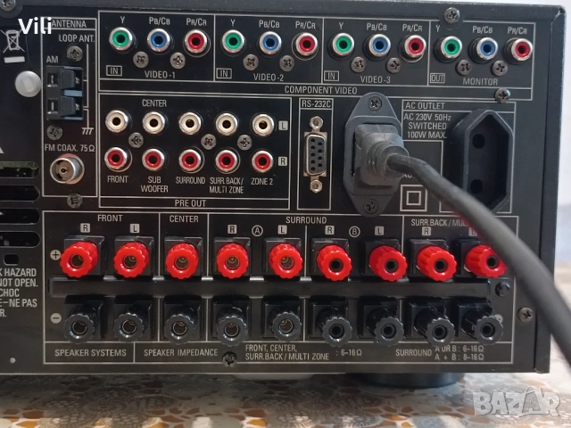 Denon AVR-3805, снимка 9 - Ресийвъри, усилватели, смесителни пултове - 54716825