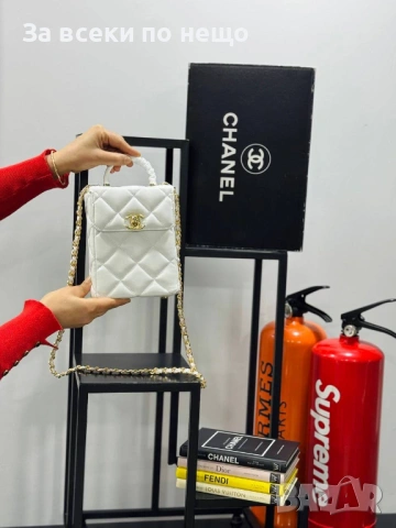 Chanel Дамска Чанта Шанел - Налични Различни Цветове Код SK1227, снимка 4 - Чанти - 54103431