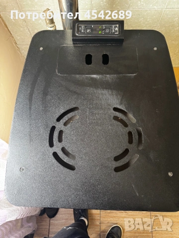 Продавам пелетна камина Давинчи , снимка 2 - Отоплителни печки - 54041835