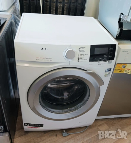 Инверторна пералня  AEG 6000 SERIES ProSense Technology - 8 кг, снимка 2 - Перални - 51444421