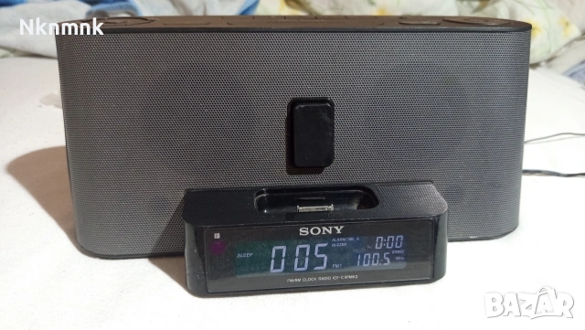Радио часовник SONY, снимка 2 - Други - 55106067