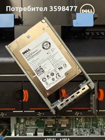 Сървър DELL R720xd - 64GB RAM, 2хXEON E5-2640, 2x146GB SAS, 2xPSU 750 W, снимка 6 - Работни компютри - 55492599