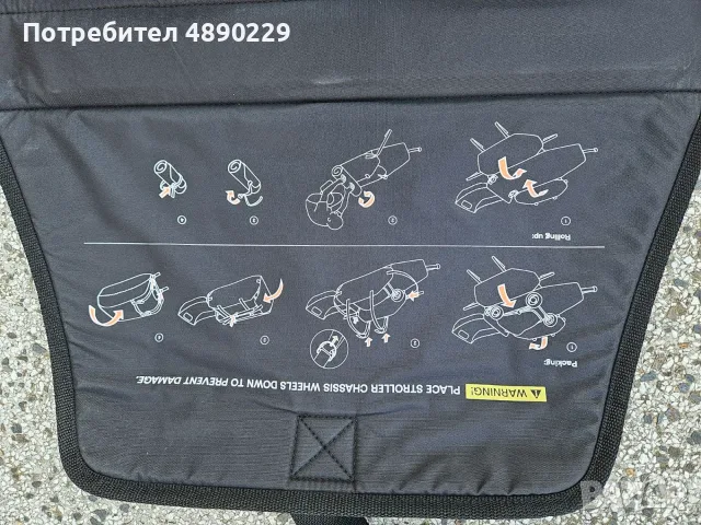 Чанта за пътуване за детска колички Stokke Pram Pack, снимка 5 - За бебешки колички - 55352920