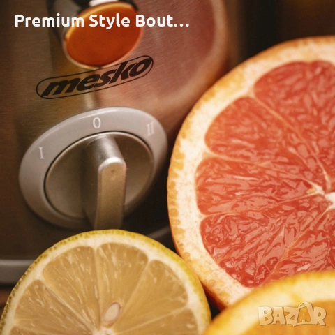 Компактна сокоизстисквачка Mesko MS 4126 , снимка 8 - Друга електроника - 54158687