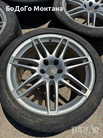 Алуминиеви джанти 19” Ауди / Audi А6 А5 А4 А3 / S-Line + гуми, снимка 2 - Гуми и джанти - 54925126
