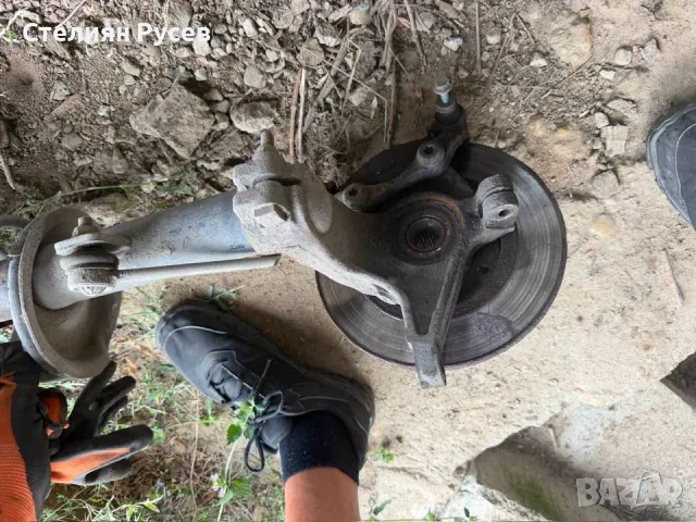 преден амортисьор с главина и диск за  peugeot 206 1.4 hdi 67кс   - цена за брой 20 евро  предварите, снимка 2 - Части - 55314555