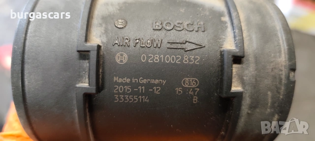 Дебитомер 0281002832 Opel Zafira B 1.7CDTI - 110к.с.A17DT, снимка 2 - Части - 54095889