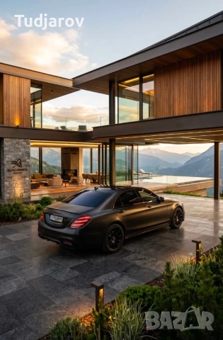 ПОД НАЕМ Mercedes-Benz S class 560 L BRABUS OPTIC 150€/час, снимка 5 - Транспорт под наем - 54723506