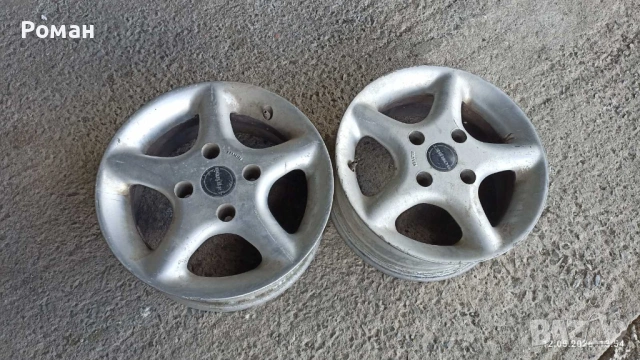 Алуминиеви джанти BORBET R14 4х114,3 - 2бр - 40€