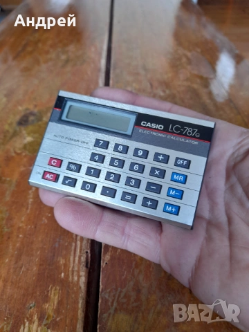 Стар калкулатор Casio LC-787g, снимка 2 - Други ценни предмети - 54670560