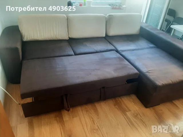 Разтегателен диван , снимка 2 - Дивани и мека мебел - 55484598