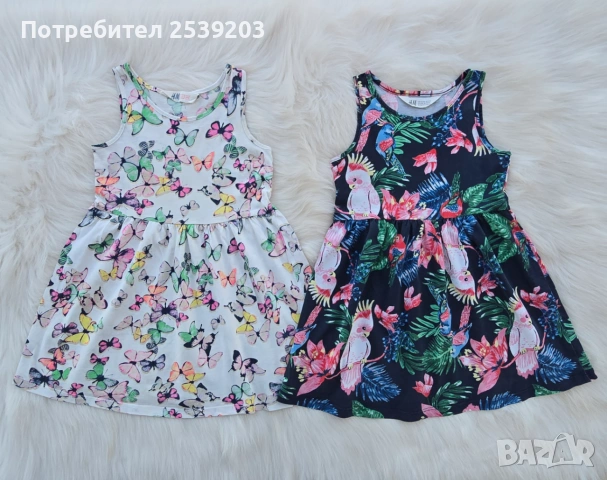 Детски рокли H&M 2-4 години , снимка 9 - Детски рокли и поли - 55105831
