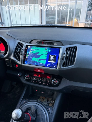 Kia Sportage - 9" Android 15 Мултимедия Спортидж 2010-2016 Навигация Андроид, снимка 4 - Аксесоари и консумативи - 47214883