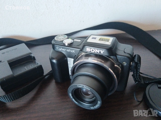 SONY Cyber-Shot DSC-H3 8.1 MP 10x Optical Zoom Japan , снимка 5 - Фотоапарати - 54979402