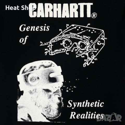 Мъжка тениска Carhartt WIP Synthetic Realities T-Shirt, снимка 4 - Тениски - 54755806
