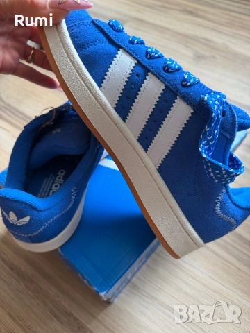 Оригинални нови сини кецове adidas Originals Campus 00s !37,39 н, снимка 10 - Кецове - 54624809