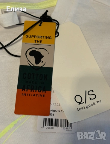 Дамска тениска S. Oliver, снимка 3 - Тениски - 54305259