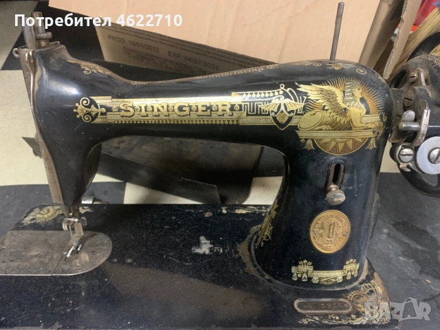Шевна машина Singer, снимка 6 - Антикварни и старинни предмети - 54074883