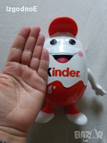 Голяма фигура Киндер Kinder касичка, снимка 3 - Фигурки - 54498080