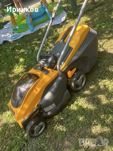 Акумулаторна косачка Stiga Combi 36AE, снимка 5 - Градинска техника - 55343665