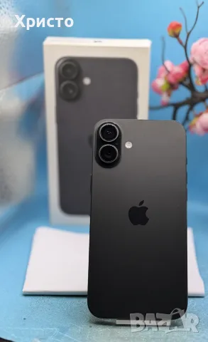 ГАРАНЦИОНЕН!!! Apple iPhone 16 Plus, 128GB, 5G, Black, снимка 8 - Apple iPhone - 55679920