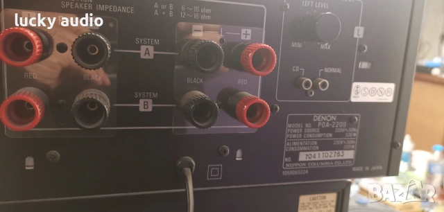 Стъпало DENON POA 2200, снимка 4 - Ресийвъри, усилватели, смесителни пултове - 54486817