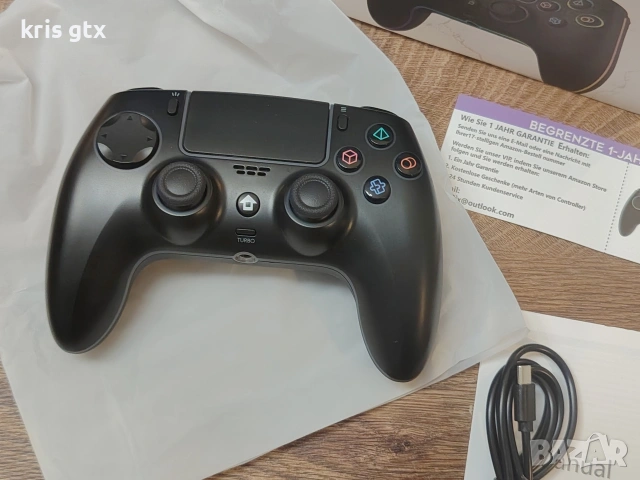 безжичен джойстик joystick за PS3 PS4 PC android и IOS с rgb подсветка, снимка 2 - PlayStation конзоли - 54715068