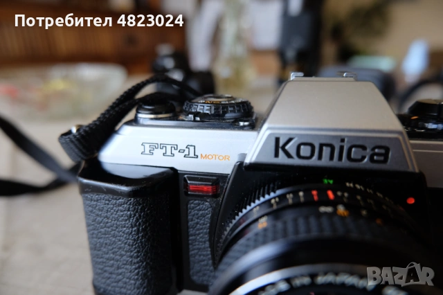 Konica FT-1 Motor & Konica Hexanon AR 28mm f3.5 Lens. Konica AR Mount, снимка 3 - Фотоапарати - 54516698