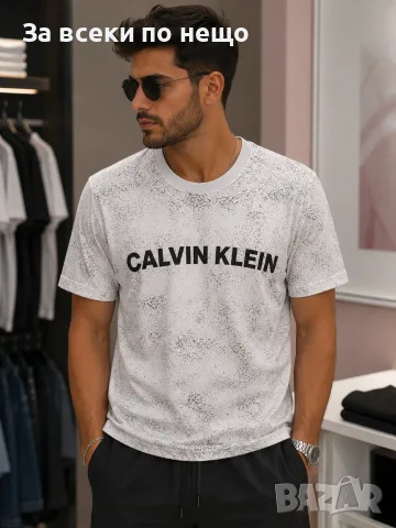 Calvin Klein Мъжка Тениска👕Мъжка Блуза С Къс Ръкав Келвин Клайн Код A1662