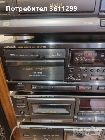 AIWA AD WX929 о оргинално дистанционо, снимка 2 - Декове - 54162480