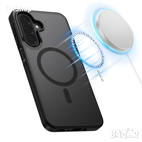 TECH-PROTECT MAGMAT MAGSAFE GALAXY A36 / A37 / A56 / A27 5G MATTE BLACK, снимка 2 - Калъфи, кейсове - 54887428