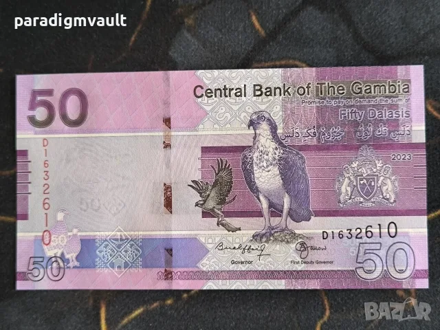 Банкнота - Гамбия - 50 даласи UNC | 2023г.