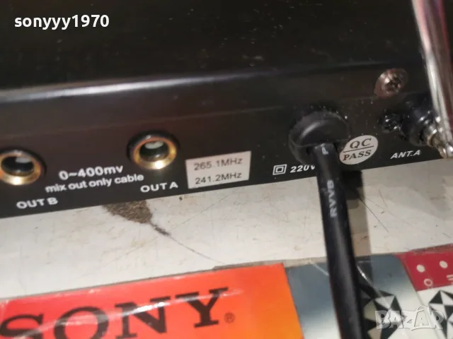 SHURE WM-502R 1607262041L1, снимка 11 - Приемници и антени - 55316669