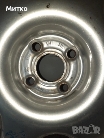 Желязна джанта 15 ка с гума за Опел Астра Ф OPEL ASTRA F, снимка 2 - Гуми и джанти - 53973350