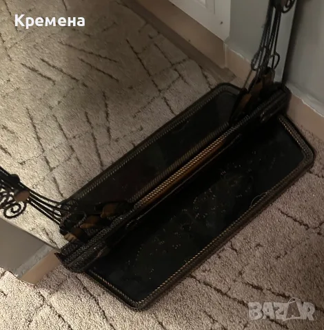Руско огледало с метален обков закупено от Москва , снимка 3 - Колекции - 55625686