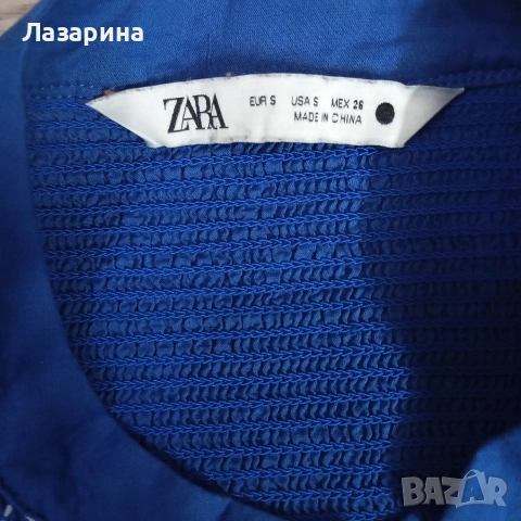 Риза Zara с бродерия, снимка 3 - Ризи - 55002695