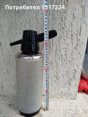 Стар сифон за газирана вода, снимка 3 - Декорация за дома - 54604369