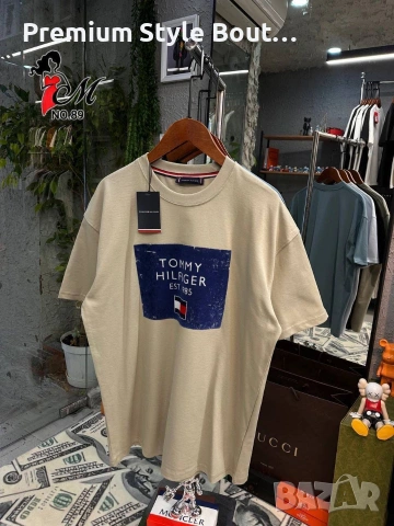 мъжки памучни  тениски  prada versace Tommy Hilfiger , снимка 6 - Тениски - 54004290