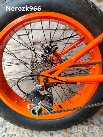 Велосипед BOLT FAT 4.0 – 20" Fat Bike, снимка 6 - Велосипеди - 55656658