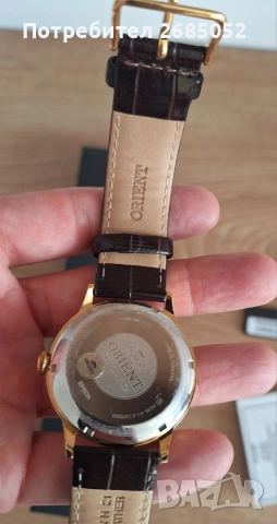 Мъжки автоматичен часовник Orient Bambino FAC00007W Roman Dials, снимка 3 - Мъжки - 55063637